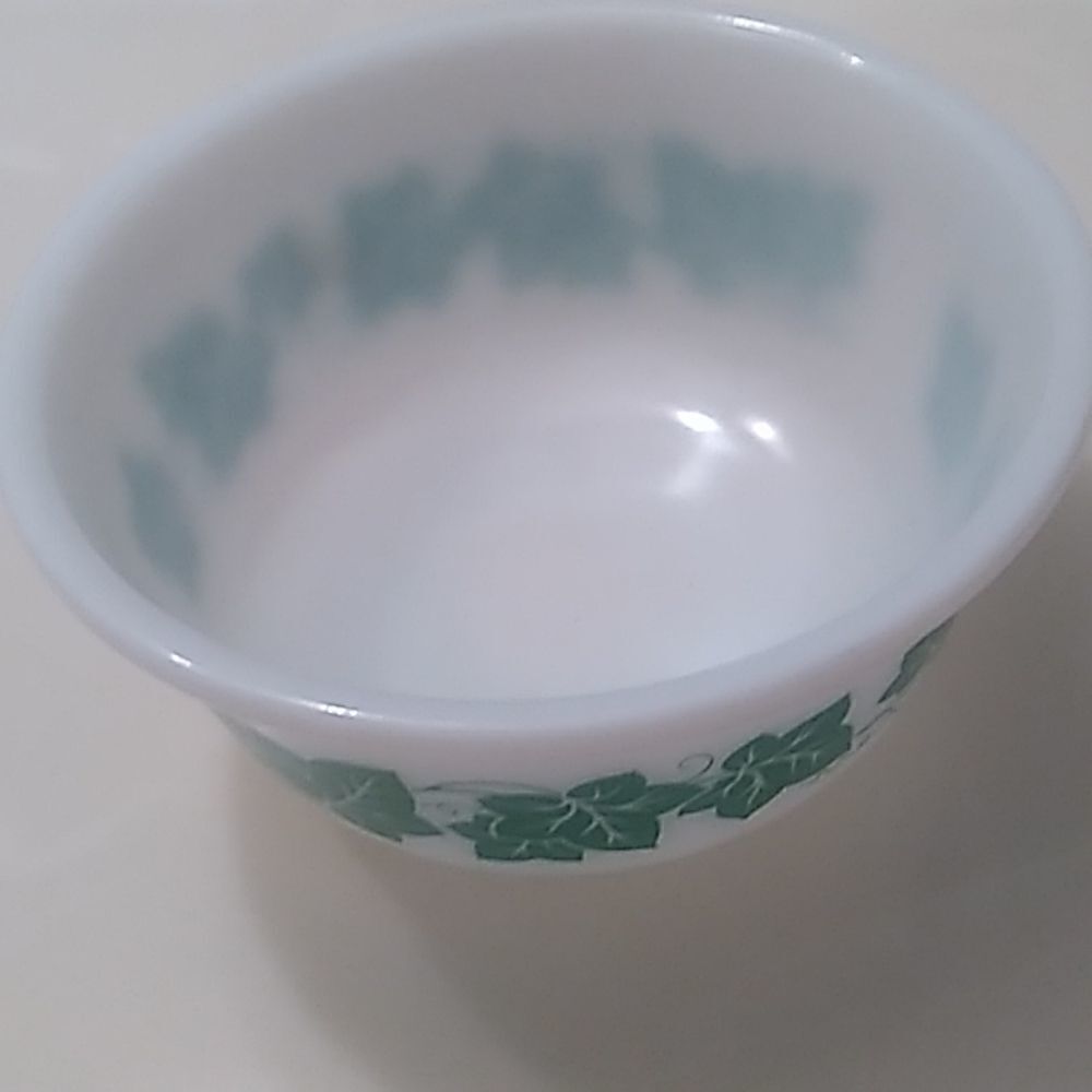 Hazel Atlas Milk Glass Bowl